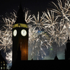 Article image for: Westminster's <i class="tbold">big ben</i> lights up