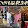 Article image for: Katy Perry, Justin Trudeau, <i class="tbold">Justin Bieber</i>, Hailey Bieber and Nora Fatehi steal FIFA 2026 buzz