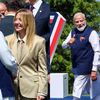 Article image for: Standing tall beside PM <i class="tbold">Narendra Modi</i>