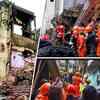 Article image for: 'Cracks Appeared Hours Before Collapse' Rescue Teams Search For Survivors In Maharashtra's Bhiwandi