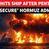 Article image for: Drone Hits Ship In Hormuz, Damages Engine Room As Iran-U.S. <i class="tbold">Mou</i> Nears Expiry | WATCH