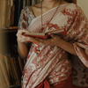 Handwoven cotton saree