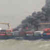 Article image for: Merchant vessel SSL Kolkata catches fire, rescue operations underway