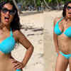 Article image for: <i class="tbold">Salma Hayek</i> proves age is just a number, shares beach picture showing off her toned physique on her 53rd birthday