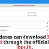Article image for: How to download <i class="tbold">ibps</i> Clerk Admit Card 2019?