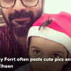 Article image for: Actor <i class="tbold">Vinay Forrt</i> and son Vihaan's story session