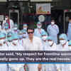 Article image for: <i class="tbold">Aniruddh Dave</i> expresses his gratitude towards doctors
