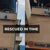 Article image for: Watch: Cop rescues girl trying to commit suicide at <i class="tbold">faridabad</i> metro station