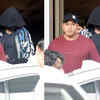 Article image for: <i class="tbold">Shah Rukh Khan</i> hides face behind mask and hoodie as he gets spotted at Mumbai airport