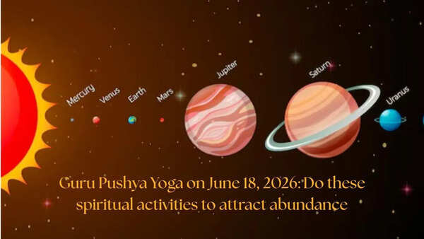 Guru Pushya Yog on June 18, 2026: Do these spiritual activities to attract abundance
