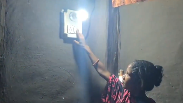 Watch: Chhattisgarh's Chilkapalli village gets electricity for first time since independence