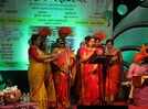 A melodious eve to mark Marathi Gaurav Din by Sursaptak.