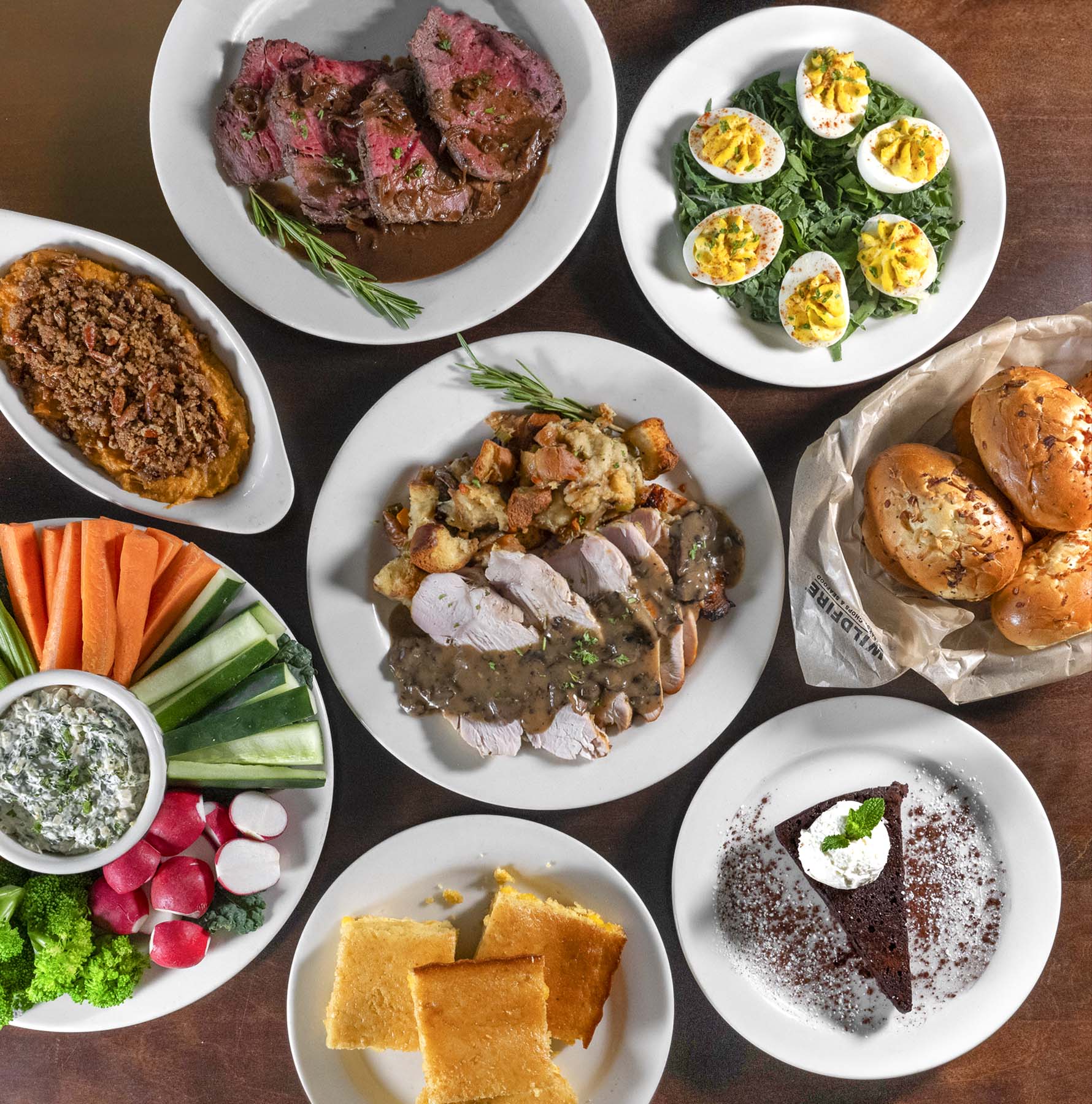thanksgiving spread