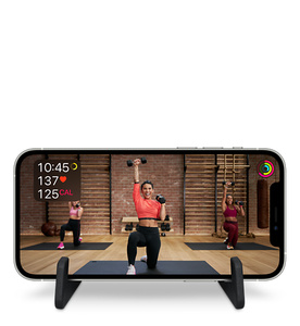 Elevation Lab GoStand Adjustable Standは、あなたがワークアウトやそのほかのビデオを視聴できるようにiPhoneをしっかりと固定する。