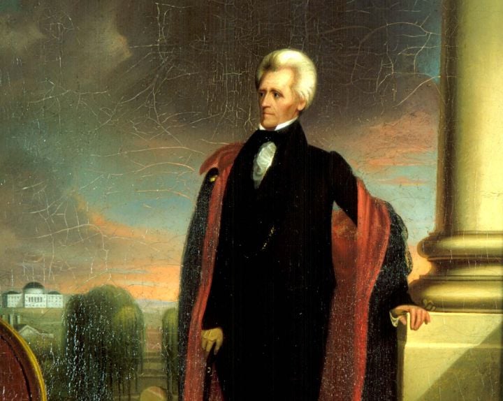 andrew jackson painting