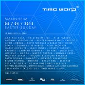 Carl Cox, Pan-Pot & Sven Väth- live @ Time Warp 2015 Mannheim 06.04.2015
