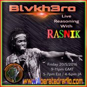 BLVK H3RO..Inner View...Liberated Radio.