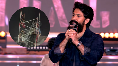 Four injured at Yash&rsquo;s &lsquo;Toxic&rsquo; event in Hyderabad as sound structure collapses; police register case against management and event manager - Report