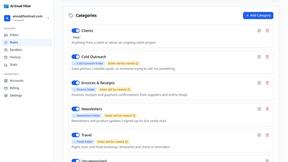 AI Email Filter - tool for Productivity & Management