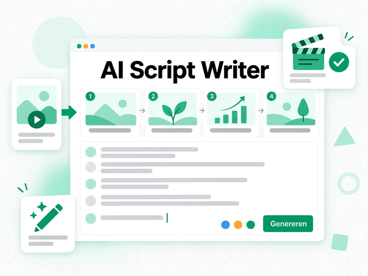 AI-schrijver: een video opnieuw maken in een nieuw script of een andere taal op basis van het transcript