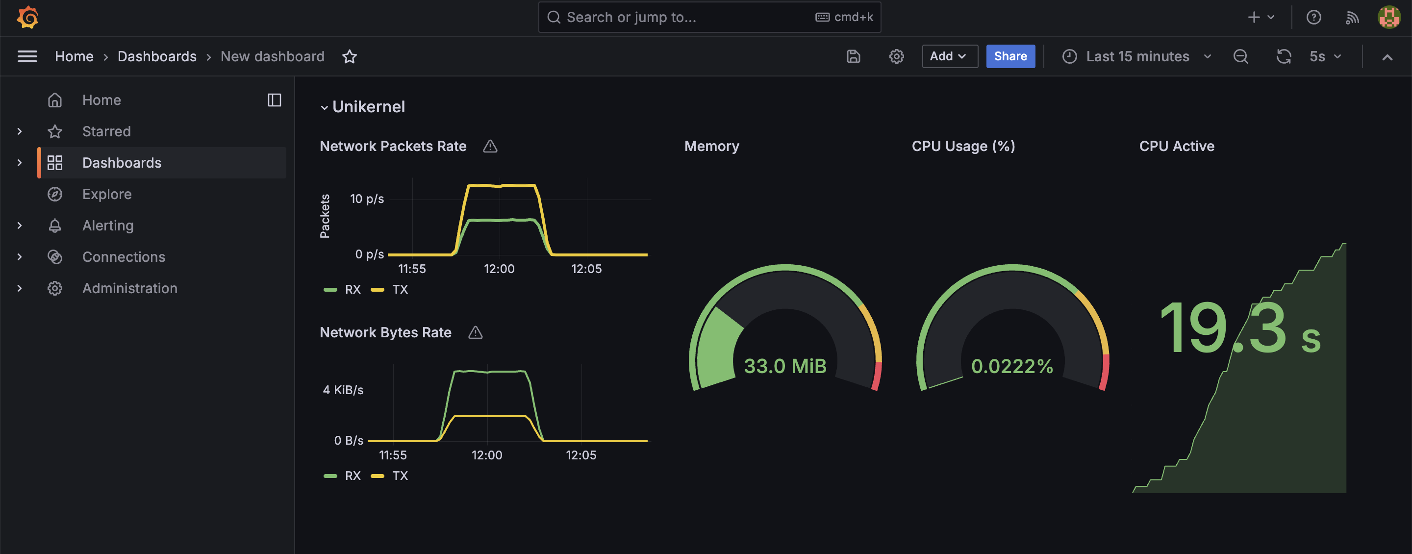 Services in Unikraft Cloud