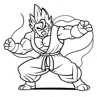 Gohan Beast Halaman Mewarnai