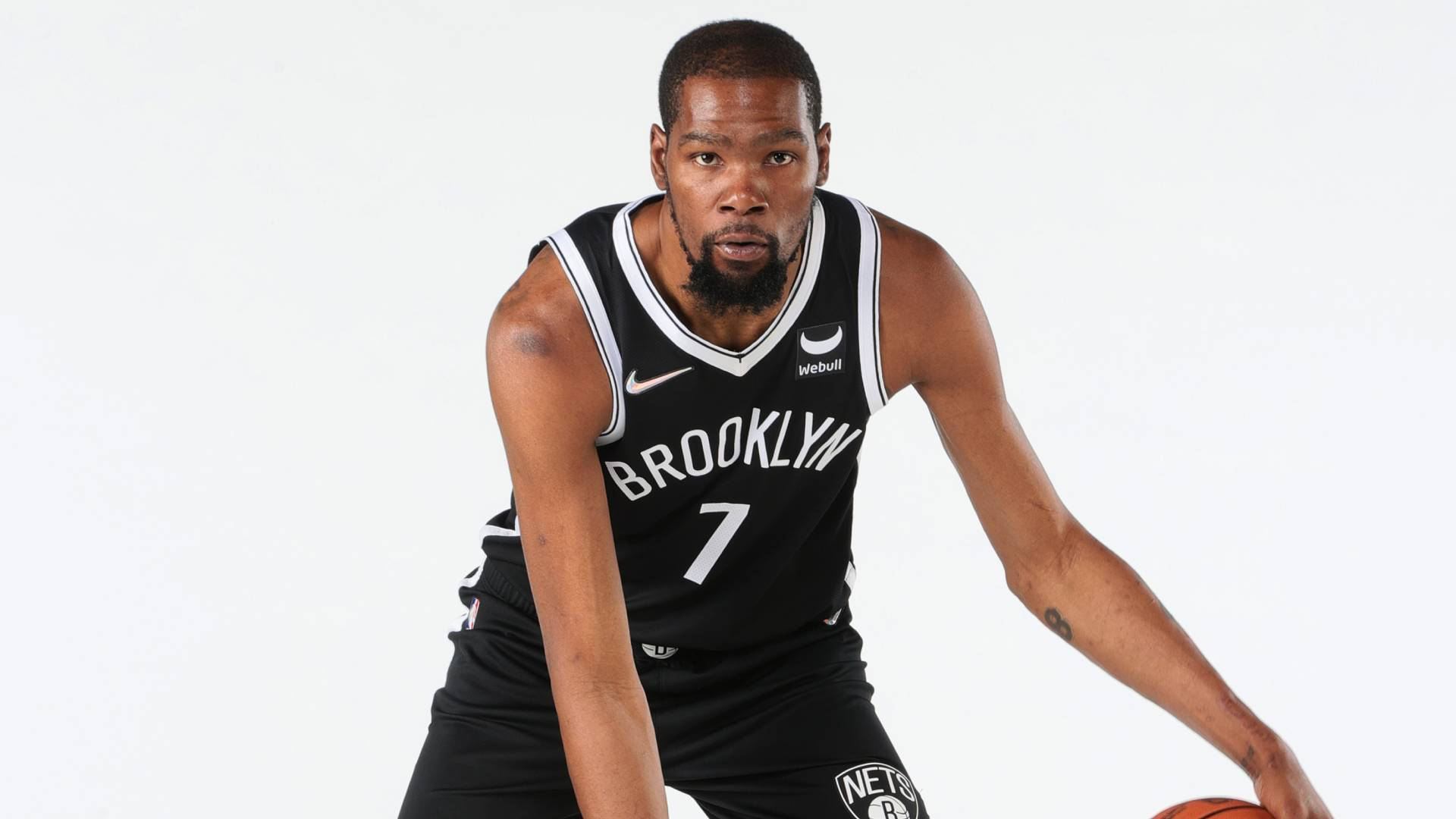 Il Giocatore Dei Brooklyn Nets Kevin Durant Sfondo