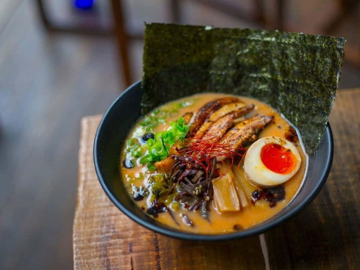 Nylig Servert Ramen Bakgrunnsbildet
