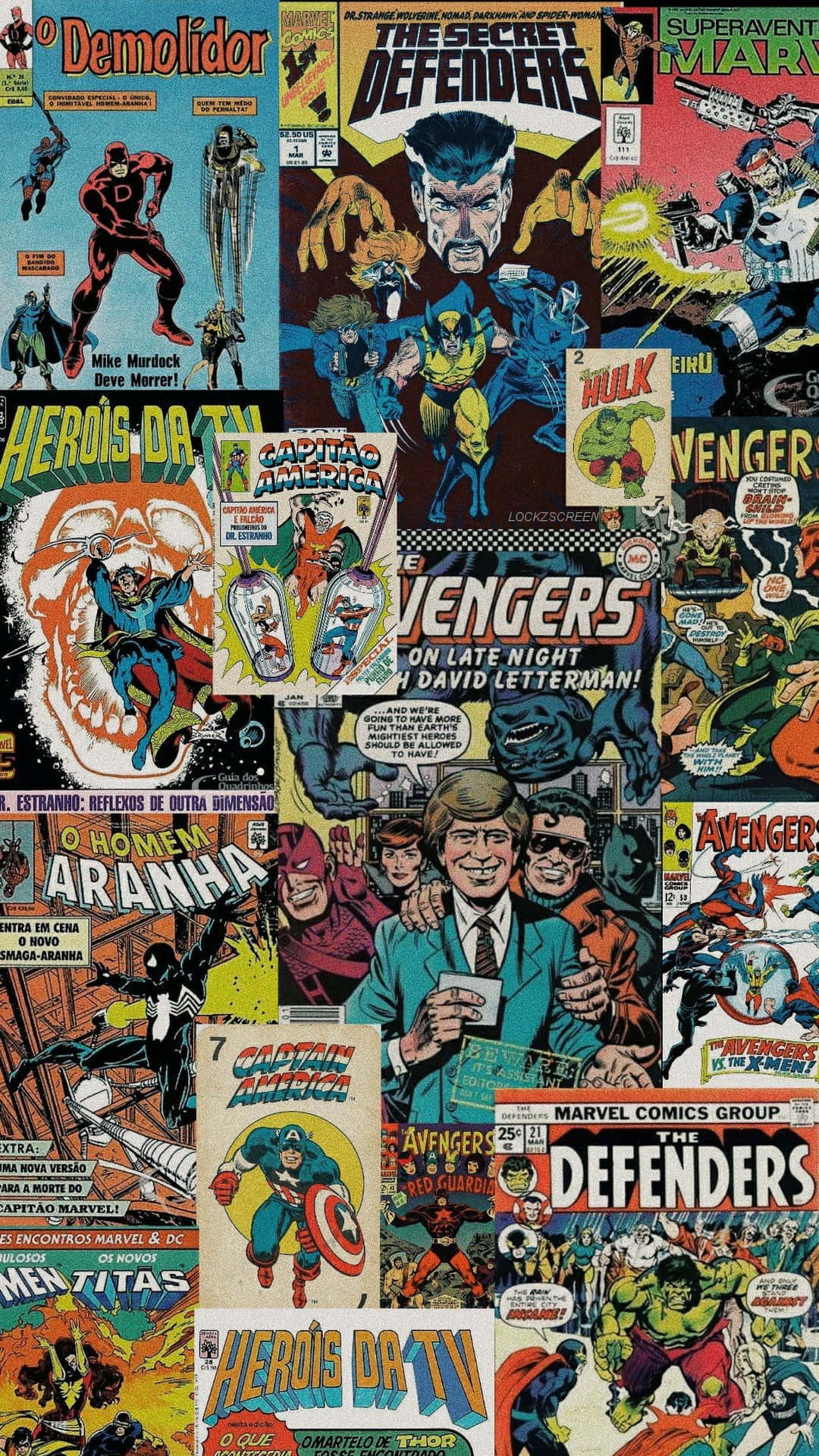 Revista em quadrinhos da Marvel — História em quadrinhos da Marvel Papéis de Parede