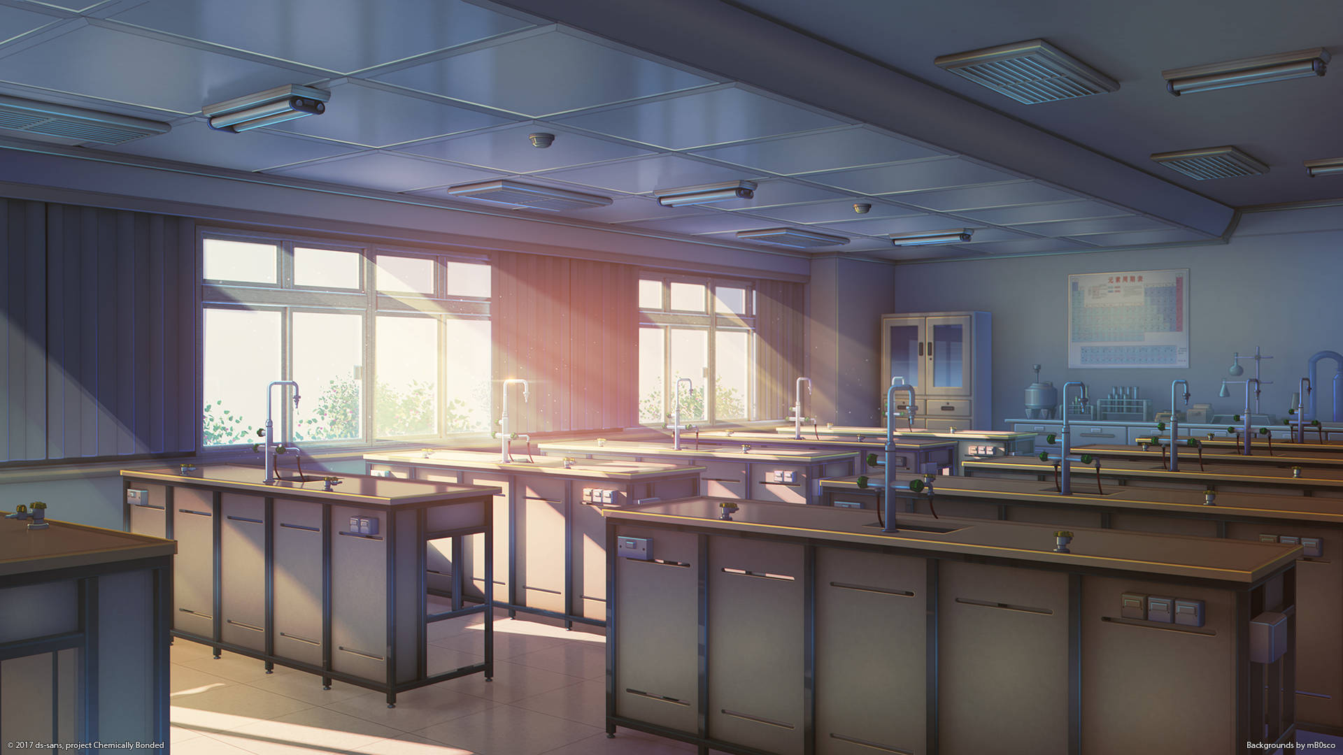 Wissenschaftlicheslabor Klassenzimmer Wallpaper