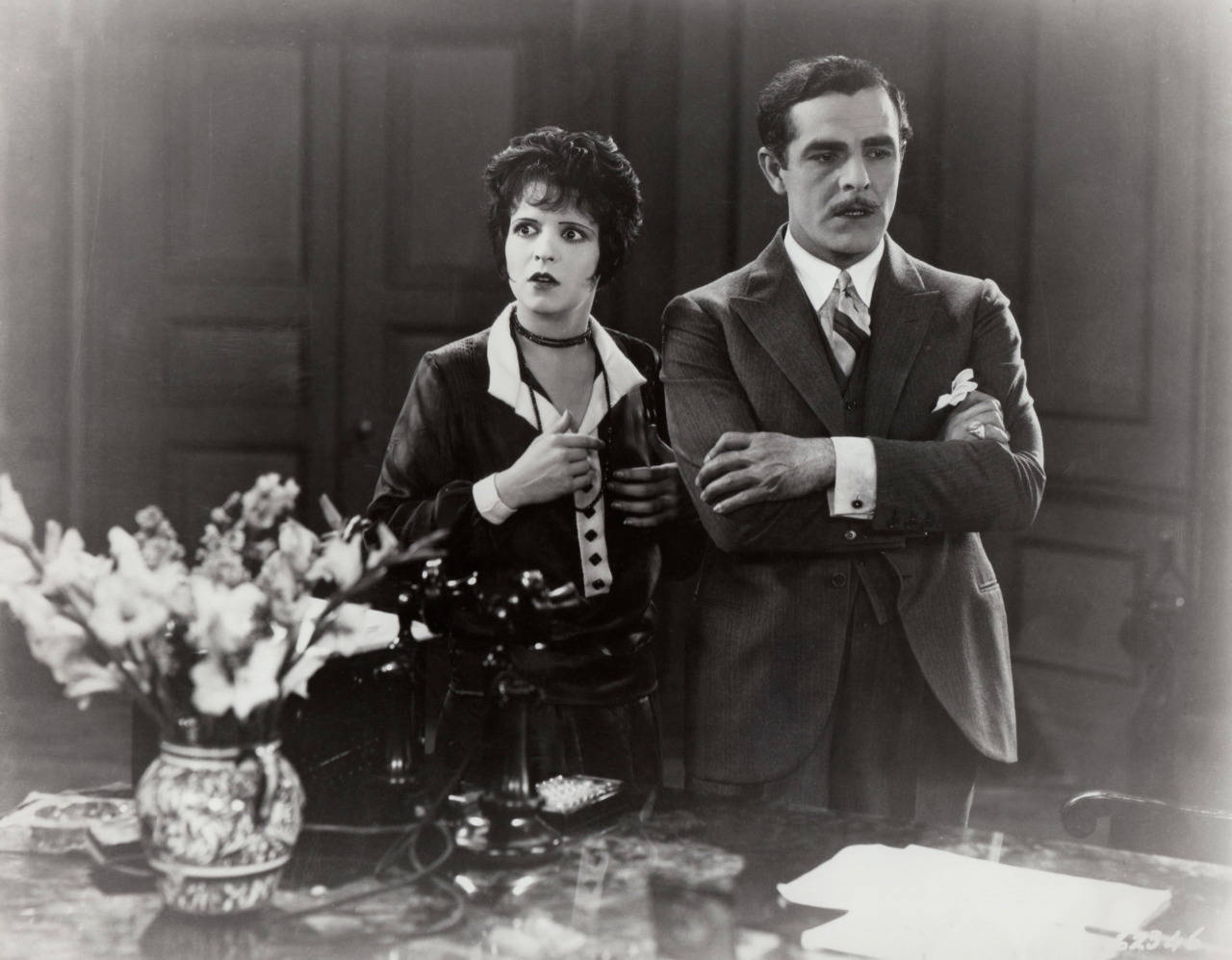 Bedøvet Clara Bow
