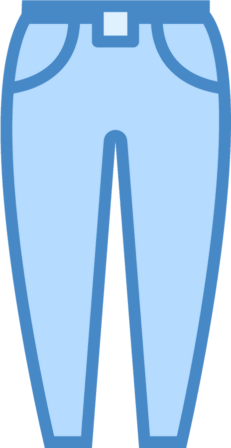 Blue Denim Jeans Icon
