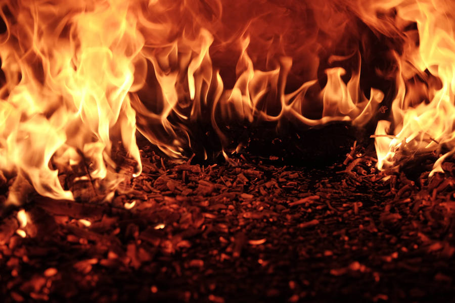 Preview wallpaper fire, flame, ash