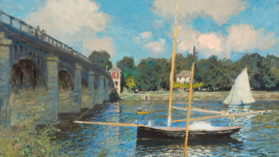 ClaudeMonet A Ponte de Argenteuil.