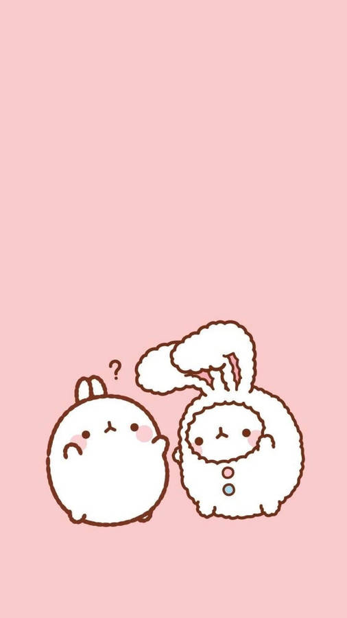 Adicioneum pouco de doçura ao seu dia com este fofo e estético kawaii como papel de parede do computador ou do celular.