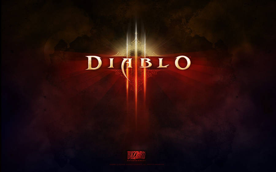 Diablo 3 offisiell spillplakat bakgrunn