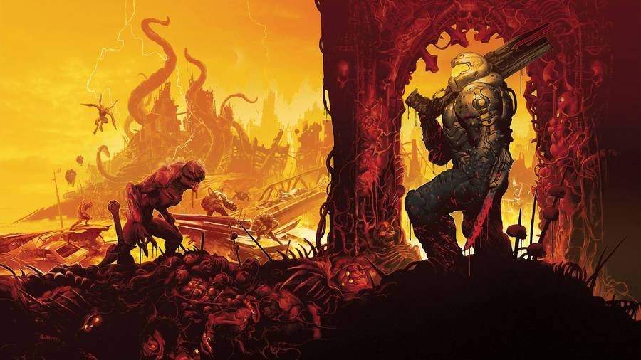 1920x1080 Doom Eternal 4k 2019 Laptop Full HD 1080P HD 4k
