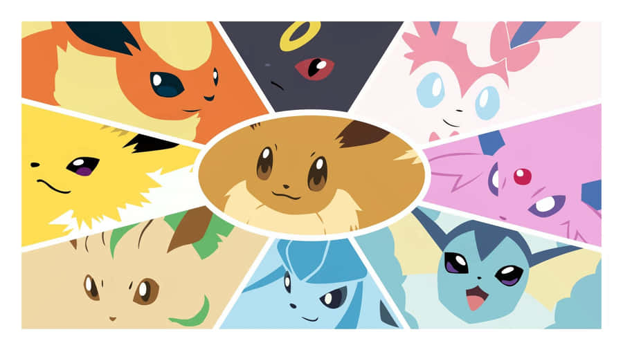 Eeveelutions,una serie de ocho evoluciones mágicas de Pokémon.
