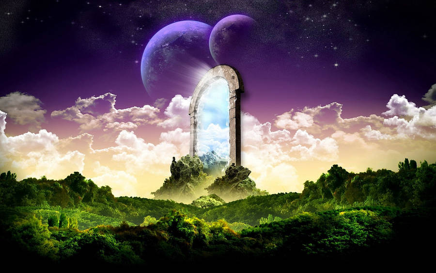 Preview wallpaper portal, measurements, nature