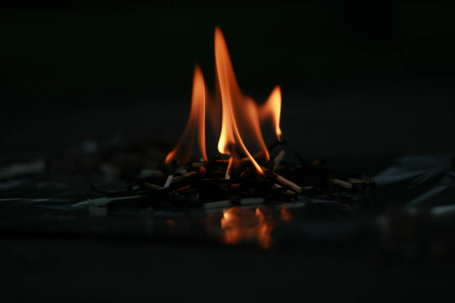 Preview wallpaper fire, matches, flame