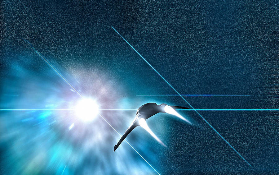 Preview wallpaper portal, glow, other worlds, flying, light