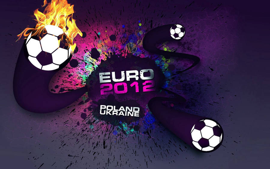 Preview wallpaper sport, tournament, football, balls, fire, spray