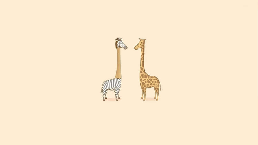 Grappige Giraffe