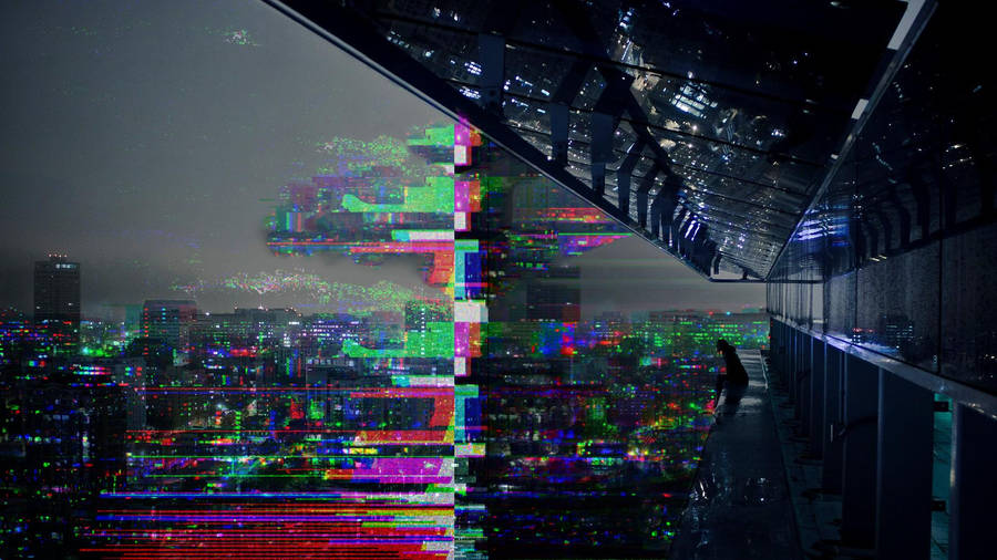 1920x1080 Image Glitch HD Wallpaper