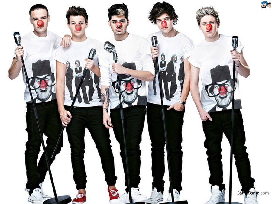 One Direction Clown wallpaper.