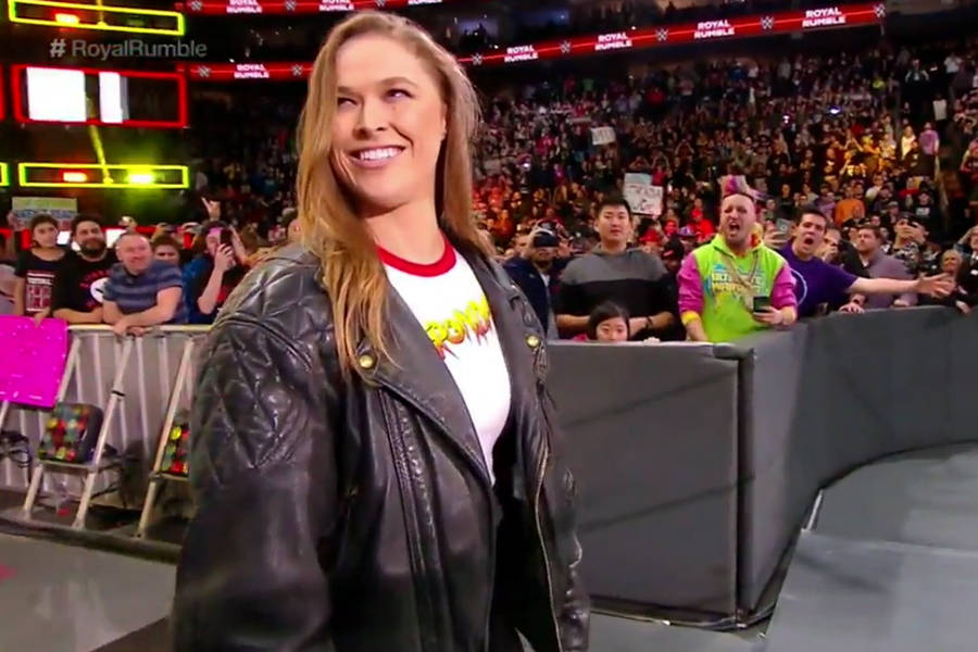 RondaRousey galen publik.