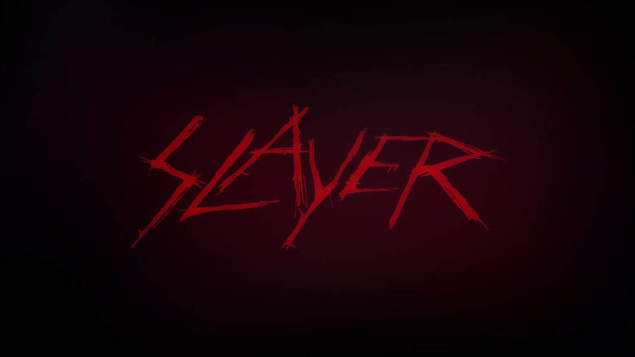 Slayer rosso scuro semplice