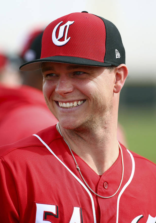 Sonny Gray Stort Smil