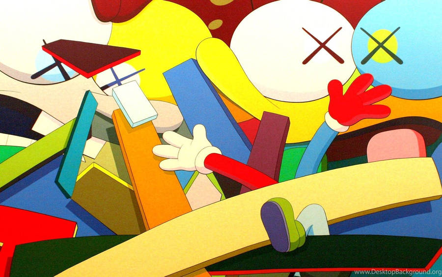 1680x1050 KAWS Wallpaper Wallpaper