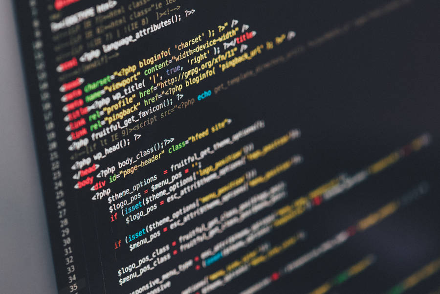 Teknologia Värilliset Ohjelmointikoodit taustakuva